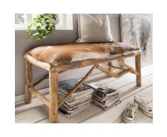 die Faktorei »Kitzbühel« Unikat Bank echtes Ziegenfell