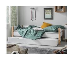 INFANSKIDS »Infanscolor« Kinderzimmer Kinderbett weiß 208x62x98cm / weiß