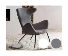 SalesFever »Poltrona« Armlehnstuhl grau / B 62 x H 95 x T 62 cm