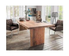 Massivholz »Thor« Akazie Baumkante-Tisch III 280x100 cm / 55mm / Akazie natur