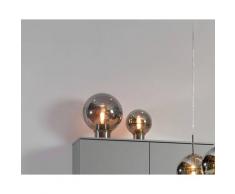 Villeroy&Boch »Tokio« Tischleuchte smoke Ø 30 / metall satin, glas smoke