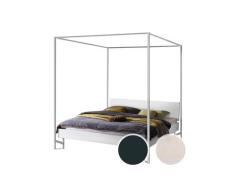 Hasena »Ciluna« Himmelbett 140x200 cm / Weiss deckend, lackiert / White