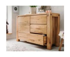 Massivholz »Montreal« Wildeiche Kommode V 79x90x45 cm