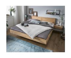 Forestales »Roseville« Massivholzbett 200x200 cm / Wildeiche