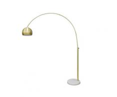 SalesFever »Big Deal« Bogenlampe messing