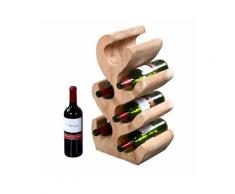 die Faktorei »Suarholz« Weinregal für 6 Flaschen