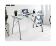 Möbilia »Rika« Schreibtisch grau 113x73x58 cm