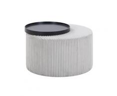 SalesFever »Pam« Couchtisch Grau/Schwarz