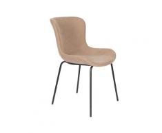 designline »Junzo« Stuhl taupe 56x48x81,5 cm