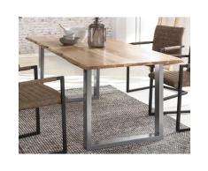 SalesFever Massivholz Esstisch Akazie 380 natur / 180x90 cm