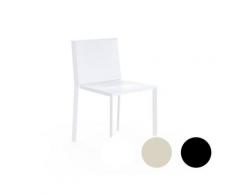 Vondom »QUARTZ« Outdoor Stuhl Lackiert Hochglanz / Ecru