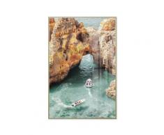 La Casa »Algarve« Glasbild 80x120 cm