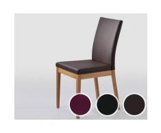 Schösswender »Oviedo« Wildeiche Massivholz Stuhl Echtleder Laguna soft beige