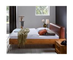 Hasena Oak-Line Wild Massivholzbett Cadro Vilo / Ceneri – erhältlich in 8 Größen