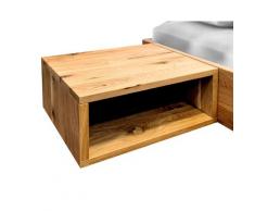 BlackWood »Buona Vita« Massivholz Nachttisch I mit Schublade / Wildeiche natur