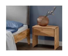 Massivholz »Los Angeles I« Nachttisch freistehend Kernbuche