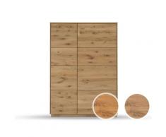 Massivholz »St. Gallen« Highboard II geschlossen – erhältlich in 2 Ausführungen
