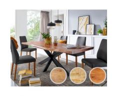 3S Frankenmöbel »Ohio« Massivholz Esstisch TI-0492 / 180x90 cm / Mango