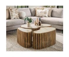 designline »Nuovo« Couchtisch 3er-Set