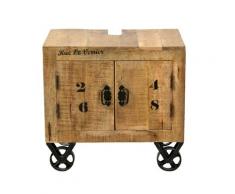 SIT »Rustic« Massivholz Mango Bad-Unterschrank