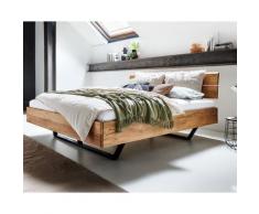Massivholz »Dreamwood« Wildeiche Massivholzbett 160x200 cm