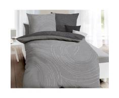Kaeppel Essential Bettwäsche »Jaro« 285/679 zinn 200x200 cm / 2x 80/80 cm