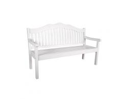 GartenZeit »Austin« Bank white washed Eukalyptus FSC