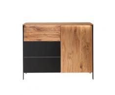 Forestales »Boston« Wildeiche Kommode II ohne Beleuchtung