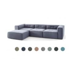 Sitting Bull »numberONE« 3-Sitzer + Hocker PG3 MICHELANGELO 619 graublau