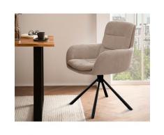 SalesFever »Faye« Drehstuhl beige