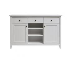 Massivholz »Solvita« Sideboard I weiß