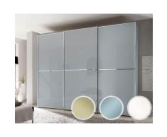 Staud »Sinfonie Plus« Schwebetürenschrank VII 249 cm / 240 cm / Hellgrauglas