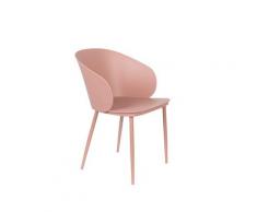 designline »Gigi« Stuhl pink Polypropylen