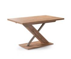 Schösswender »Duo 200« Säulentisch 120x80 cm / Appalachian Oak Dekor / ohne Auszug