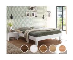 Hasena Pronto »Rapallo« Massivholzbett 140x200 cm / Nussbaum, geölt / 25 cm