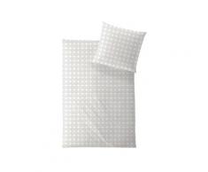 Hefel Luxus »Vienna« Tencel Bettwäsche silber 1120/451 Bettwäsche / 200x220 cm / 2x 80x80 cm