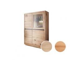 3S Frankenmöbel »Cara« Massivholz Highboard I WZ-0159 / Wildeiche