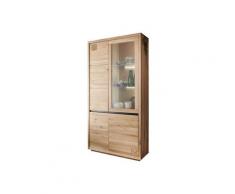 3S Frankenmöbel »Cara« Massivholz Vitrine II – erhältlich in 2 Holzarten