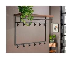 designline »Daytona« Garderobe 12 Haken 100x80x30 cm