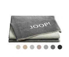 JOOP! »Melange-Doubleface« Wohndecke Graphit-Ecru