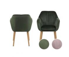 Actona »Emilia« Armlehnstuhl 57x83x61 cm / dusty rose