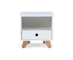 BLN Kids »TIPI« Nachttisch weiss, natur