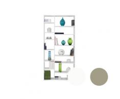 TemaHome »Valsa 01« Bücherregal Grau matt