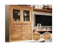 Massivholz »Basel« Vitrine II – erhältlich in 2 Holzarten