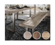 SIT New York Eiche Massivholz Bank 220 cm / Balkeneiche Räucheröl