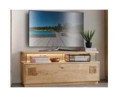 Massivholz »Davos« TV-Board klein Wildeiche natur geölt / ohne Beleuchtung