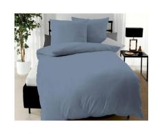 Kaeppel Mako-Satin Bettwäsche »Mapping« 3000/641 taube 155x220 cm / 80x80 cm