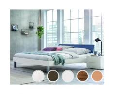 Hasena Movie-Line Bett Star Caro/Lecco 140x200 cm / Weiss
