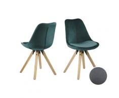 Actona »Dima« Esszimmerstuhl III 48,5x85x55 cm / dunkelgrau