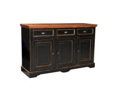 SIT »Corsica« Massivholz Mango Sideboard schwarz